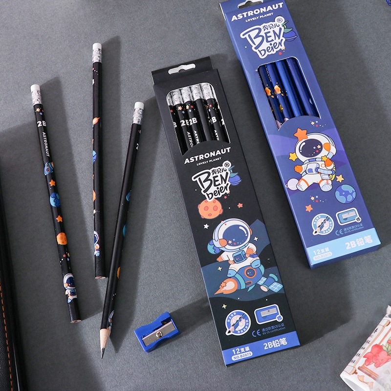 

PENSIL 2B MOTIF LUCU / 12 PCS PENSIL MOTIF ASTRONOT CAPYBARA DAN WARNA / 1 LUSIN PENSIL MOTIF