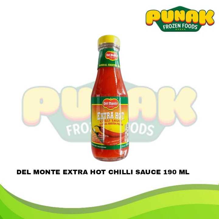

DEL MONTE EXTRA HOT CHILI SAUCE SAUS CABE EKSTRA PEDAS 190mL