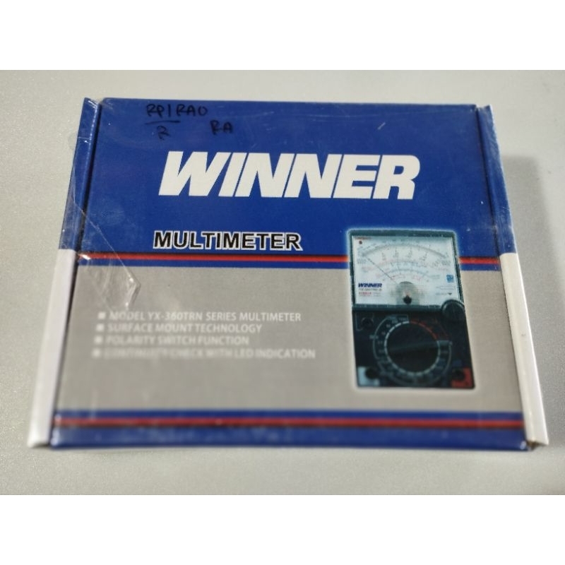 Multitester Multimeter Winner Analog