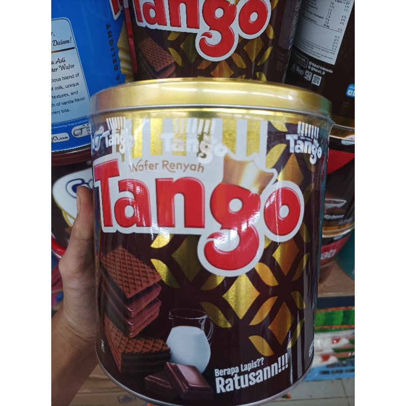 

Tango Wafer Kaleng Coklat / Vanila 240 gr