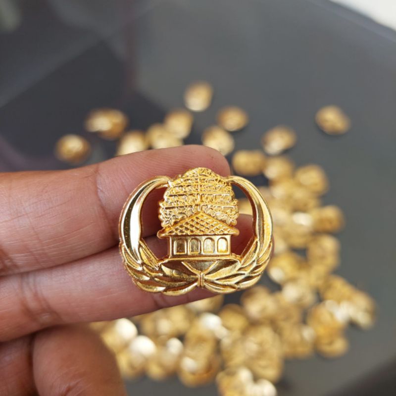 pin korpri magnet, peniti, paku