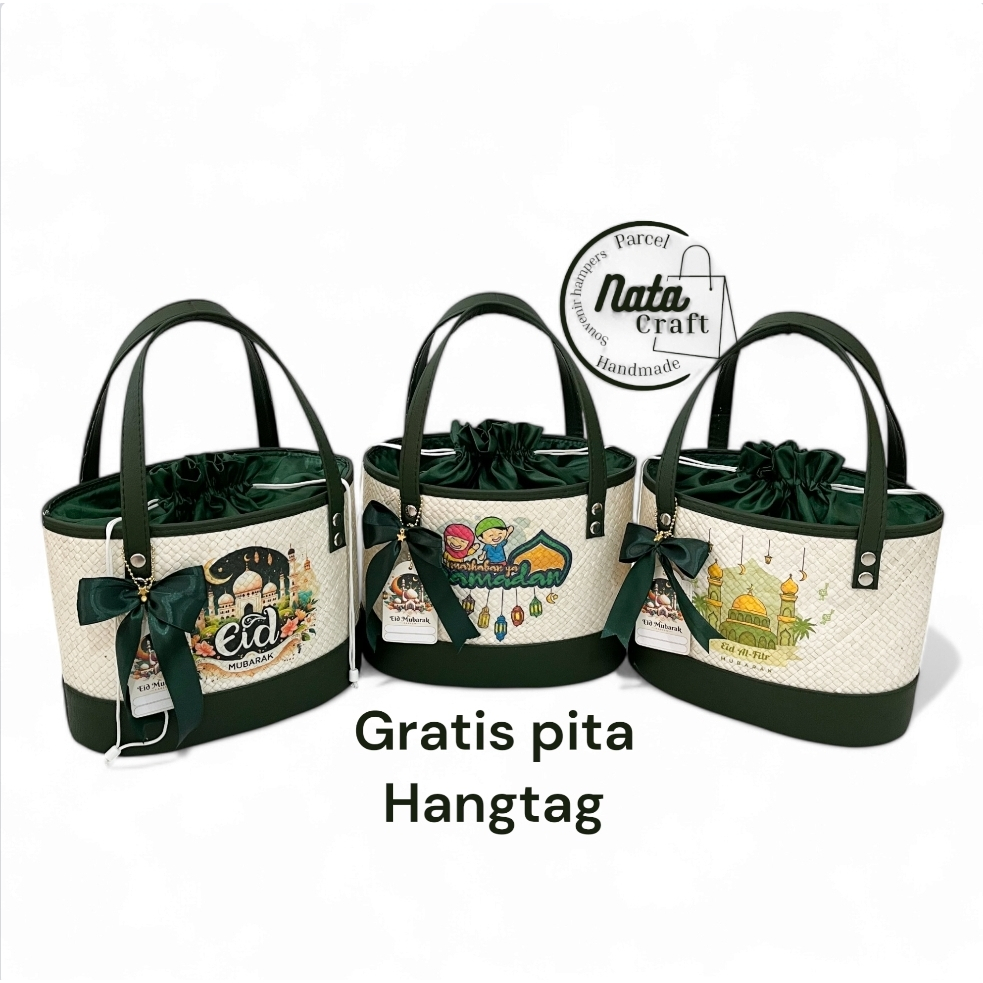 

Tas Anyaman Lebaran Decoupage Tas Hampers Lebaran Tas Souvenir Lebaran Goodie Bag Natal Premium