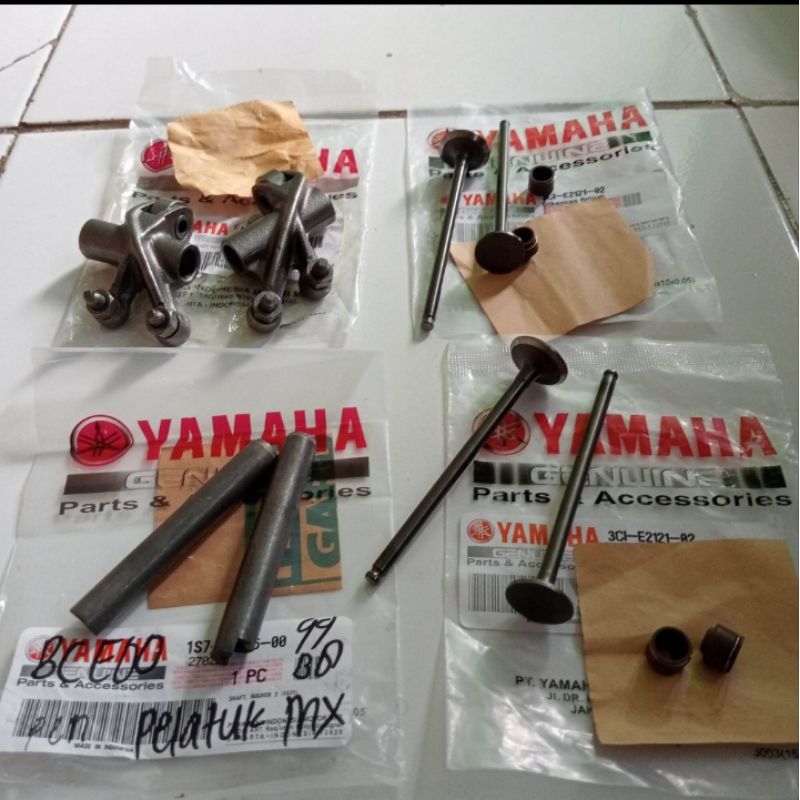 PELATUK KLEP  PEN PLAYUK KLEP SET SEAL KLEP YAMAHA JUPITER MX NEW JUPITER MX LAMA KUALITAS ORI
