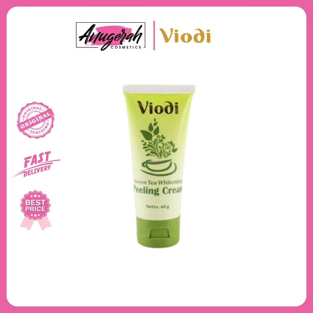 VIODI Green Tea Whitening Peeling Cream 60g