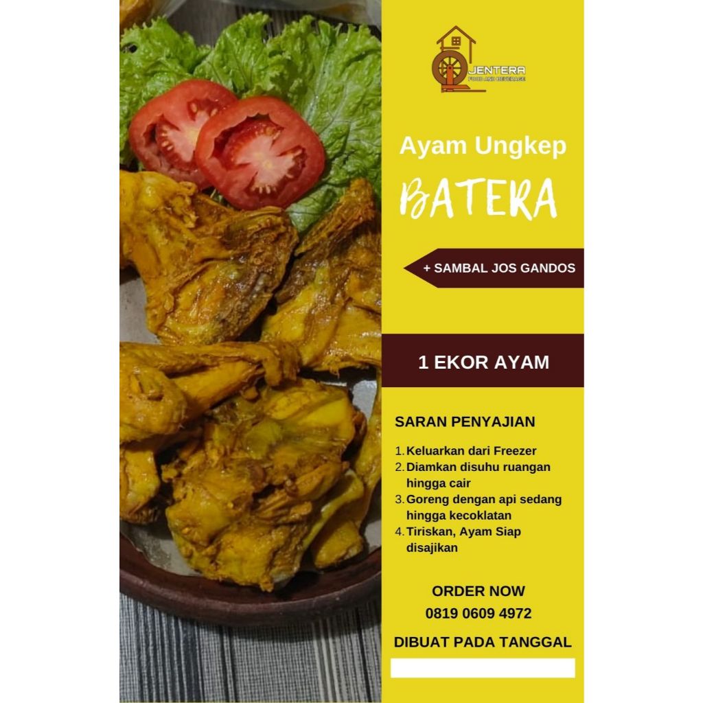 

Frozen Food Ayam goreng Batera