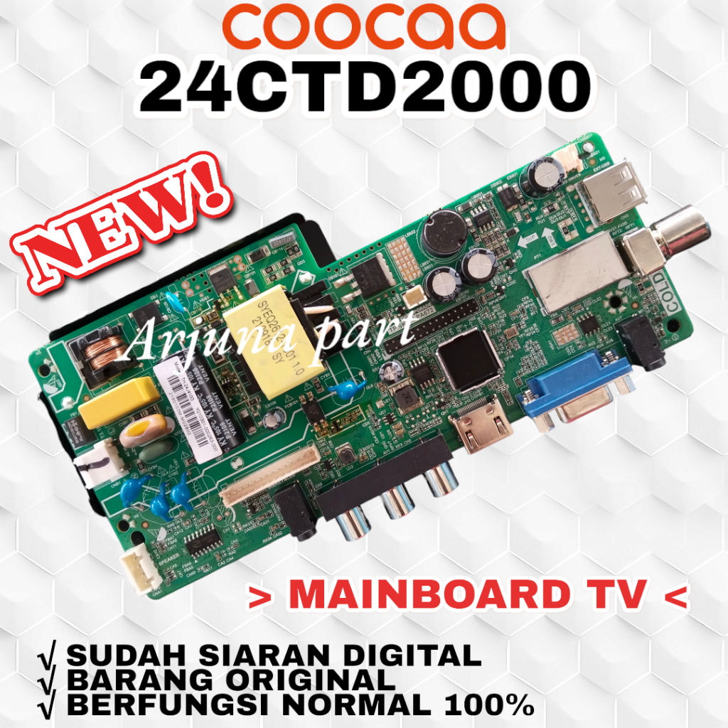 MAINBOARD TV COOCAA 24CTD2000/MAINBOARD TV COOCAA 24CTD2000/MAINBOARD TV COOCAA 24CTD2000/MAINBOARD 