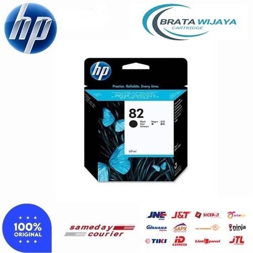 Tinta hp 82 black original