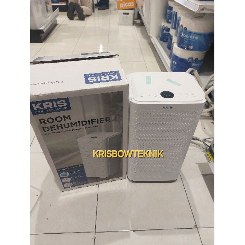 krus dehumidifier 10L mesin serap penyerap lembab pengering ruangan kris by krisbow