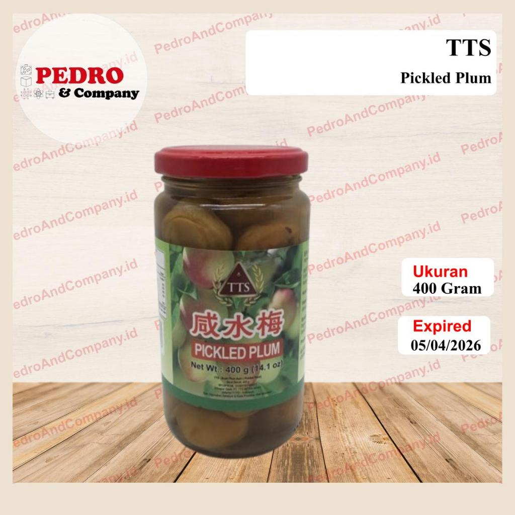 

TTS Pickled Plum 400 gram Buah Plum asin plums pickle salty