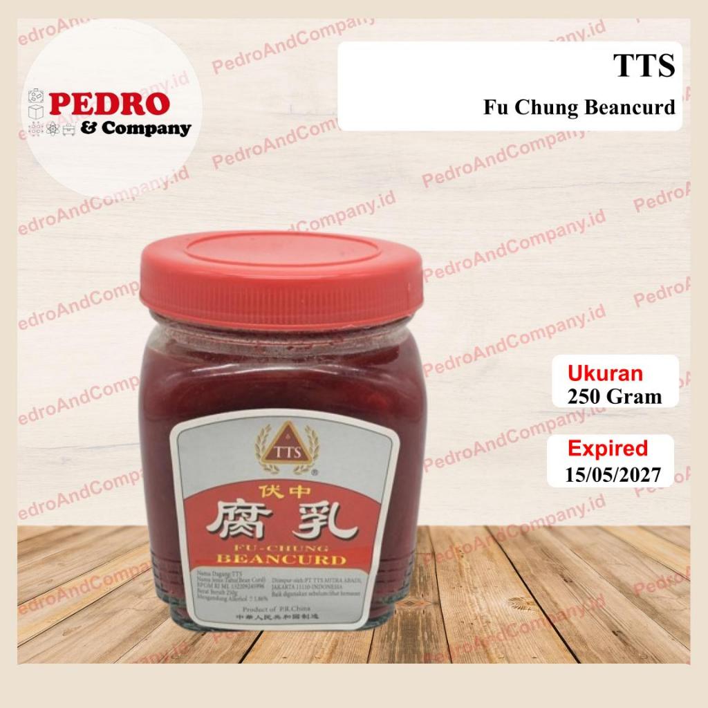 

TTS Fu Chung BEANCURD 250 gram tahu merah fermentasi Bean curd tofu