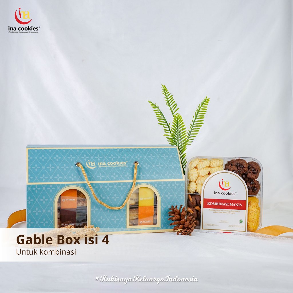 

Ina Cookies Gable Box Isi Kombinasi Kue Kering Hampers Parsel