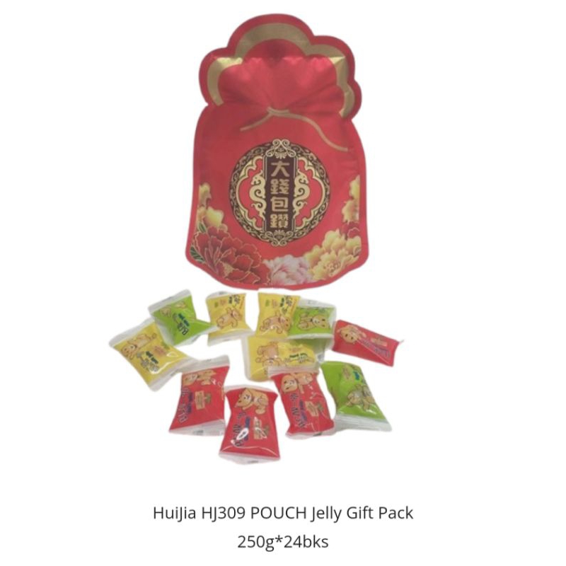

Jelly gift pack / Huijia 309 250gram / bingkisan / hantaran / hampers
