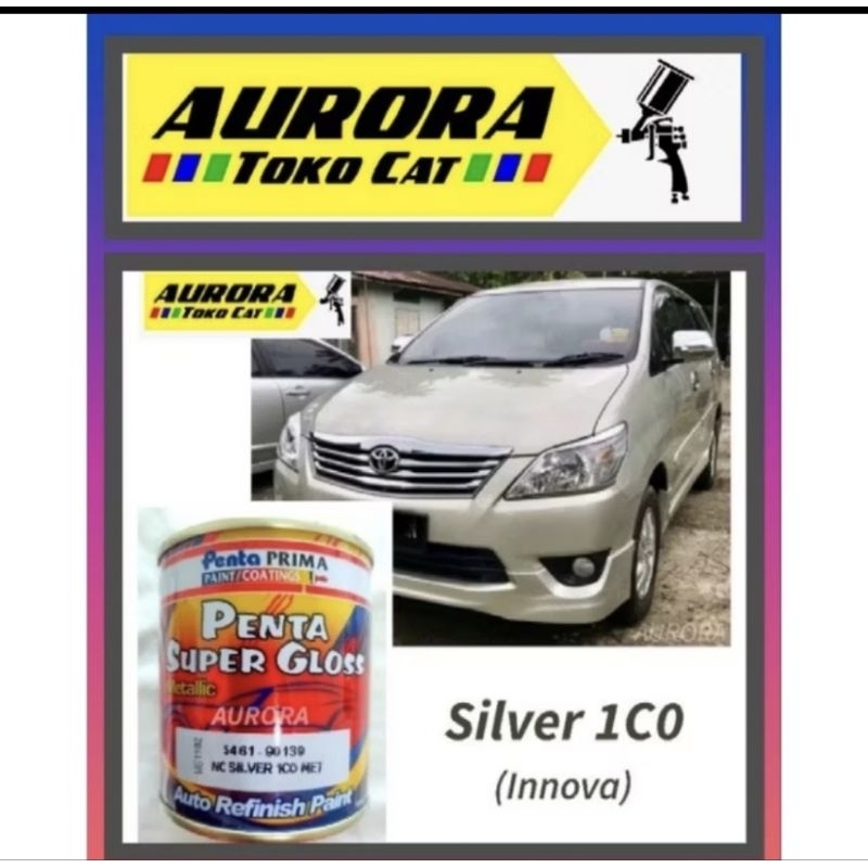 Cat Silver Innova Toyota Kijang 1CO Penta Supergloss NC Silver 5461-90139