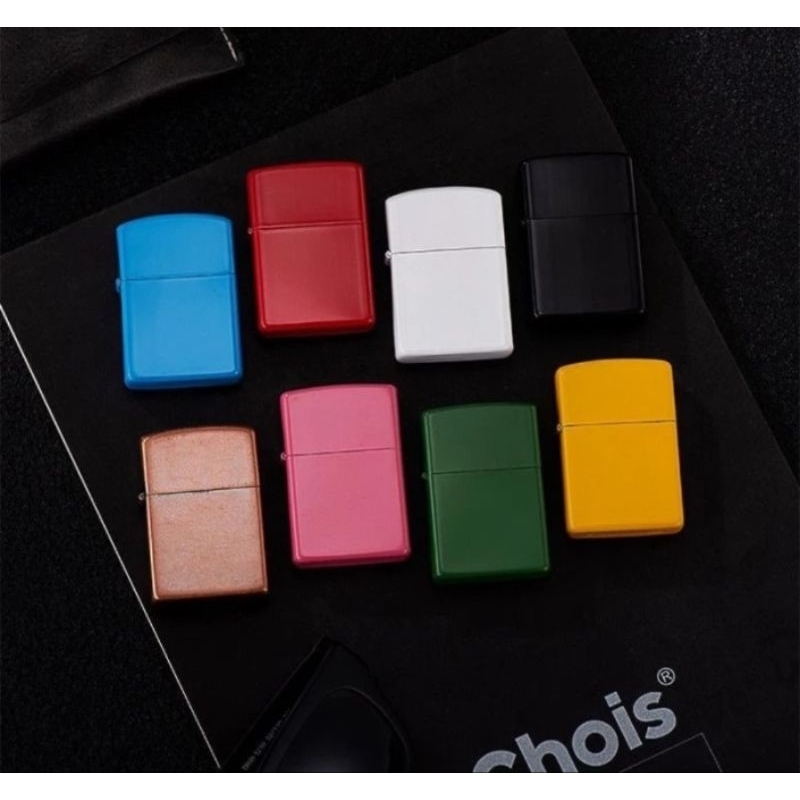 TERMURAH KOREK API ISI ULANG MINYAK 19 WARNA-HITAM KILAT H3