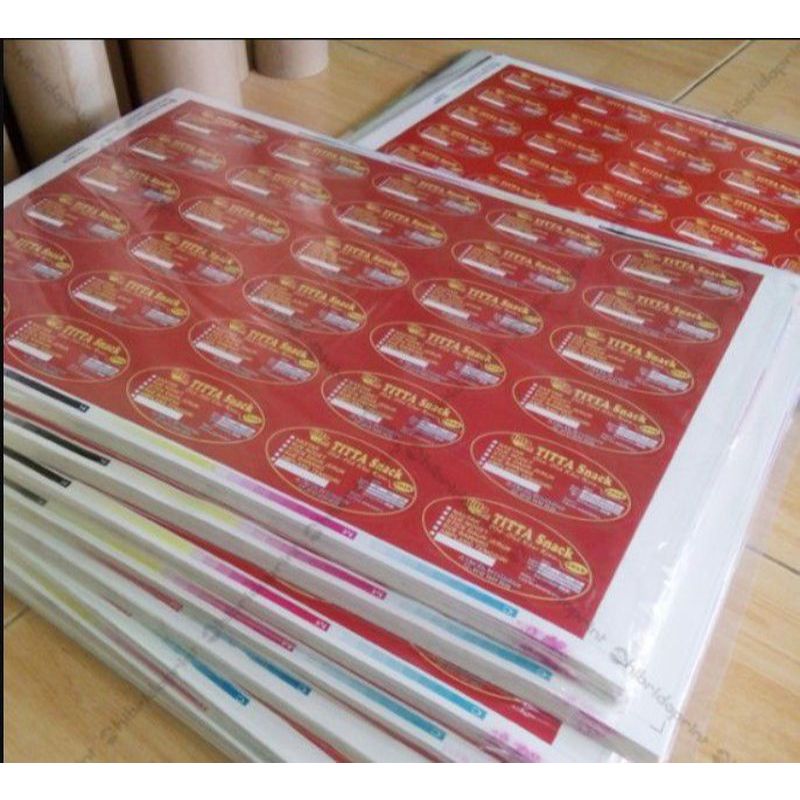 

Stiker Offset isi 1000 Lembar A3+