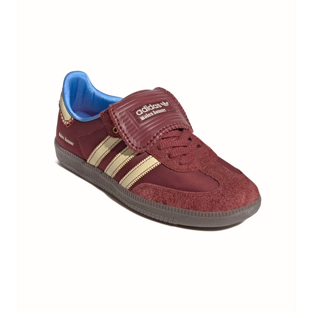 Adidas Samba X Wales Bonner Nylon Brown Lucky Blue