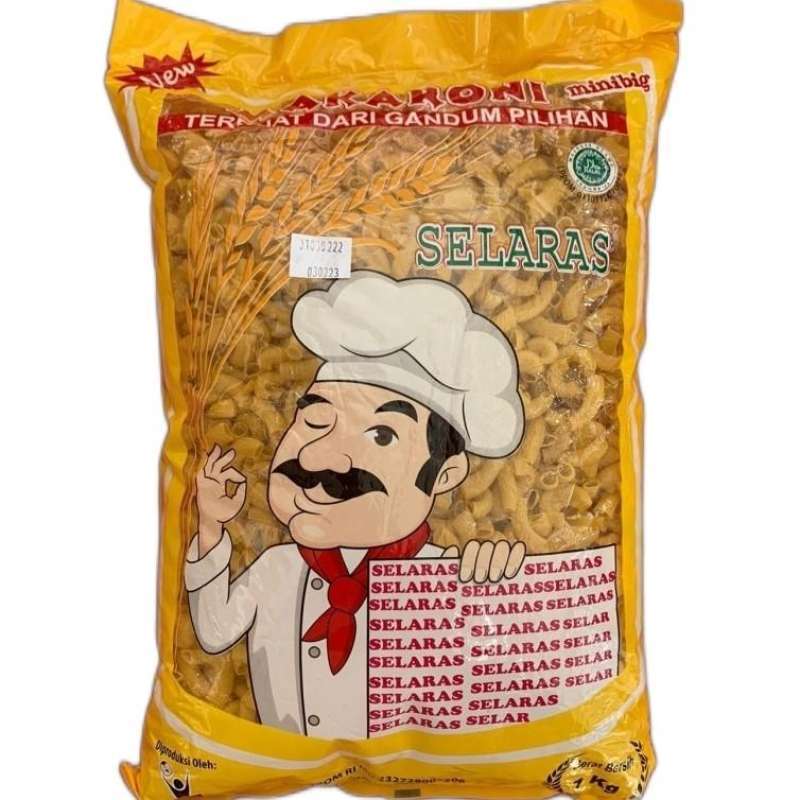 

Makaroni Mentah Selaras 1kg | Makaroni Mekar & Bantet | Makaroni Selaras Best Seller