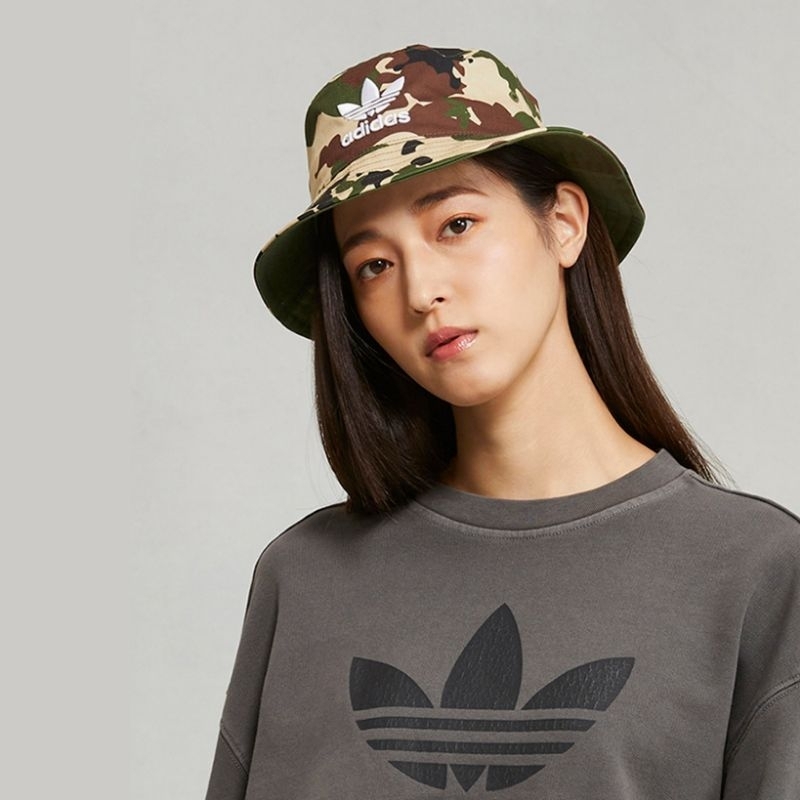 Topi Adidas Camo Bucket Hat