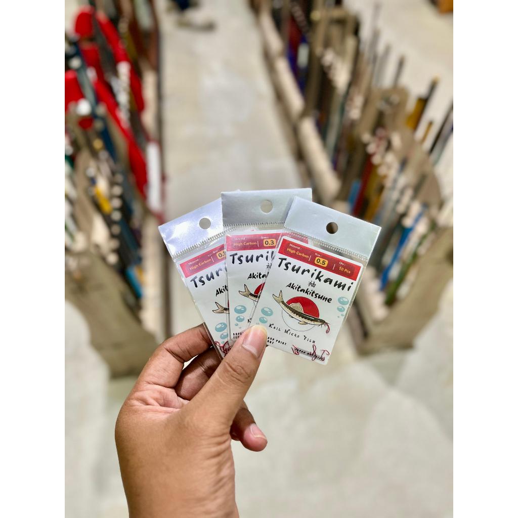 KAIL PANCING TSURIKAMI AKITA KITSUNE TANPA LUBANG