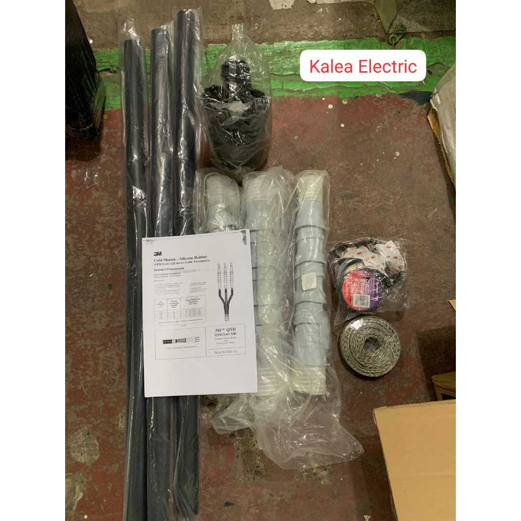 3M Terminasi coldshrink outdoor QT II L 6S-32H 3X150mm 24 kV