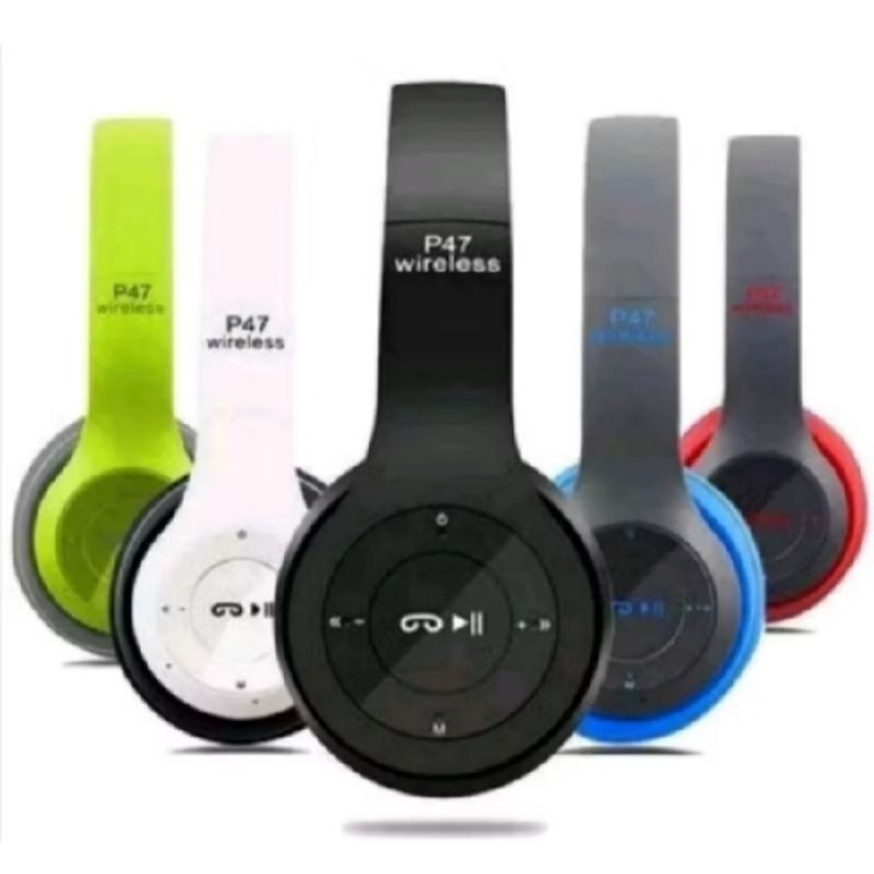 COD-HEADSET EARPHONE WIRELESS P47/HEADPHONE BLUETOOTH