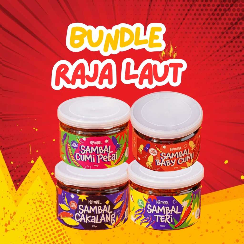 

Nambelin Paket Bundle Raja Laut Isi 4