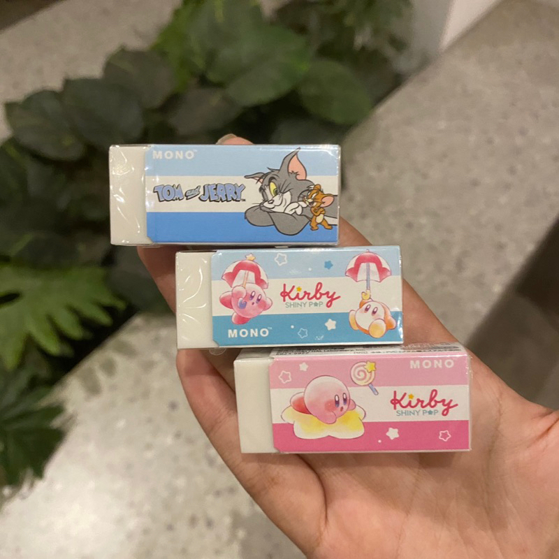 

Tombow MONO Eraser Kirby Nintendo Tom and jerry Limited Edition penghapus mono