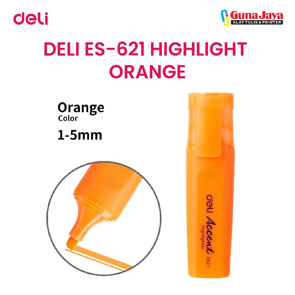 

DELI ES-621 HIGHLIGHT ORANGE