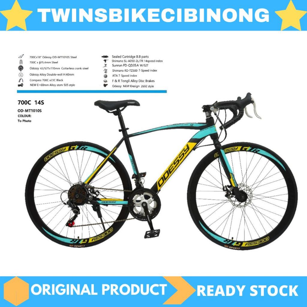 Sepeda Roadbike Balap Odessy 1010 XITZ NEW 2025