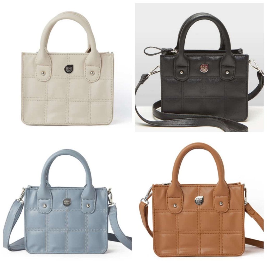 Tas Bahu Wanita Lockhart Shoulder Bag Brunbrun Paris Ori Kualitas Terjamin