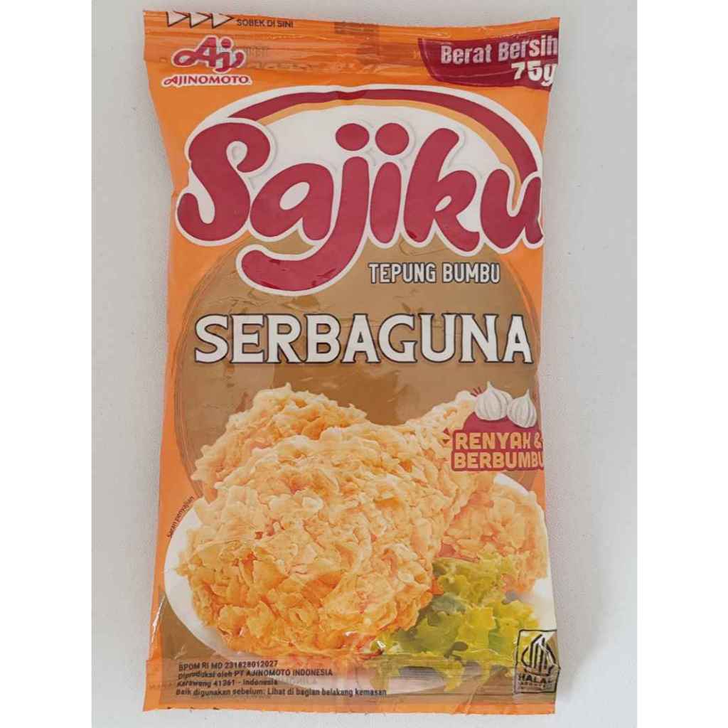 

sajiku tepung bumbu serbaguna 75 gram