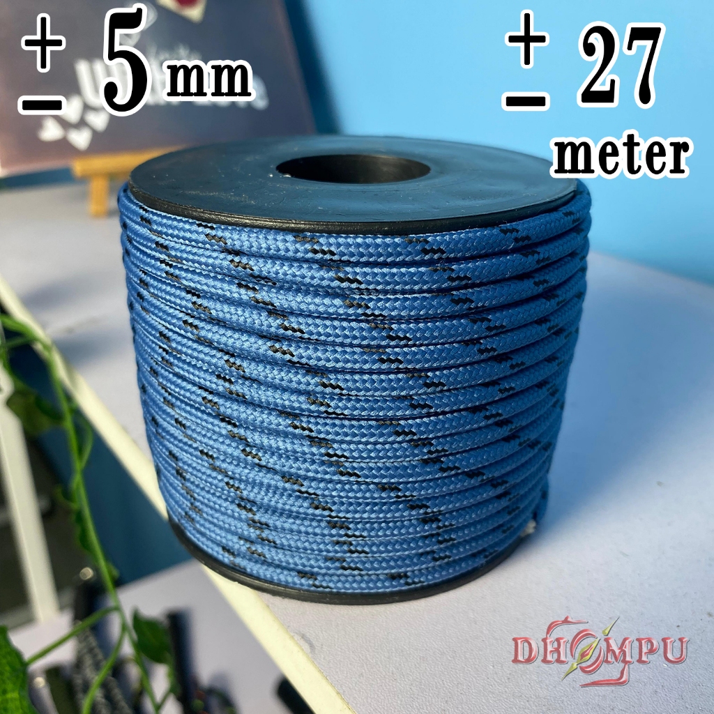 

HJK Tali Prusik Rollan 2mm 3mm 4mm 5mm 6mm DB542 Bahan Pembuat Kerajinan5