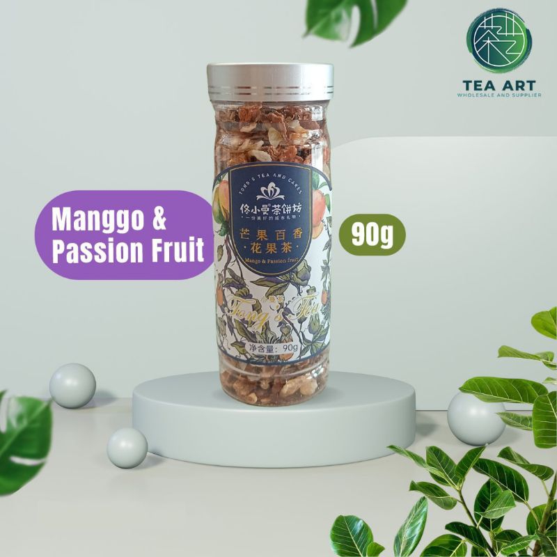 

Mango and Passion fruit Tea/Teh buah Mangga dan Markisa