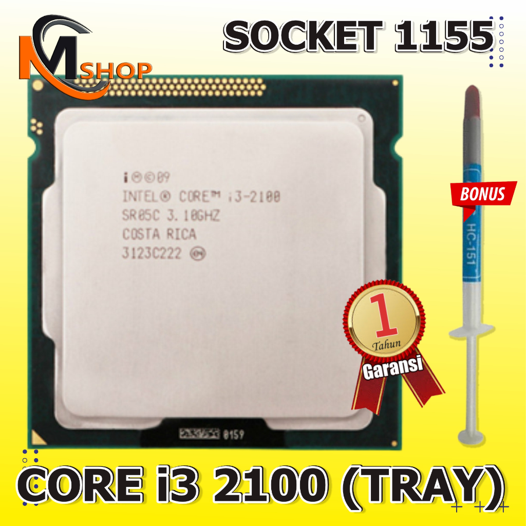 Processor Intel Core I3 2100 3.10Ghz Socket 1155 Sandy Bridge