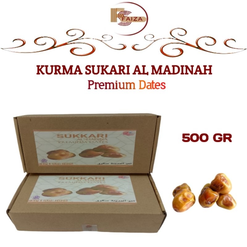 

Kurma Sukari Kurma Raja Basah 500gr Premium Dates