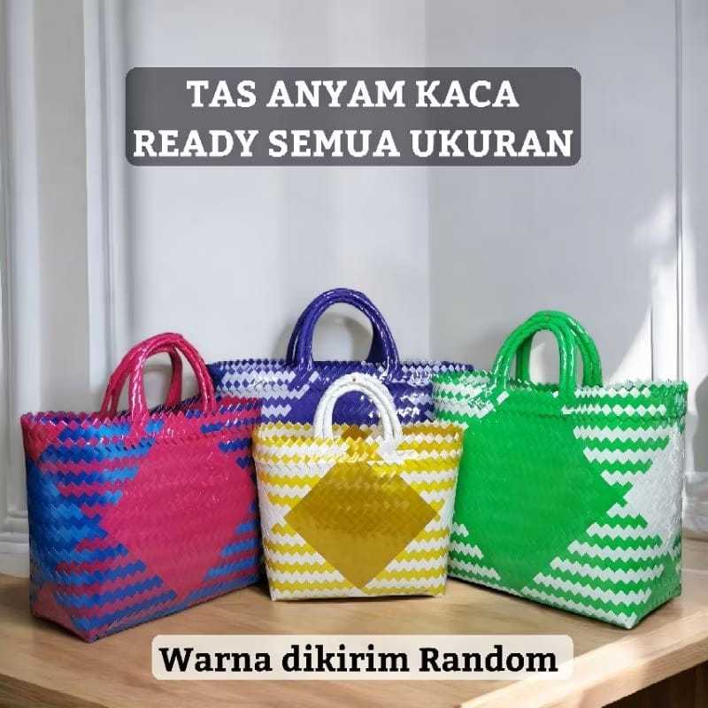 Tas Anyaman Plastik | Tas Lurik kaca