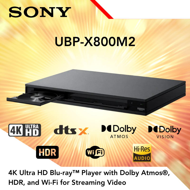 SONY UBP-X800M2 4K Ultra HD Blu-ray™ Player