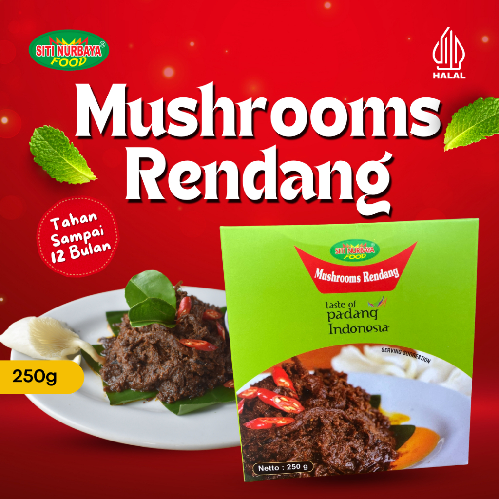 

Rendang Jamur 250 gram