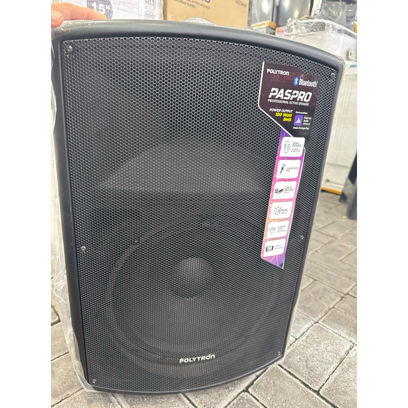 Polytron Paspro Speaker Bluetooth Professional Mobile Stereo