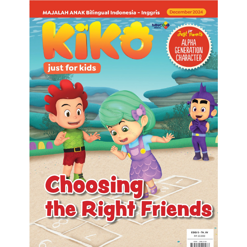 Majalah KIKO Just for Kids Desember 2024