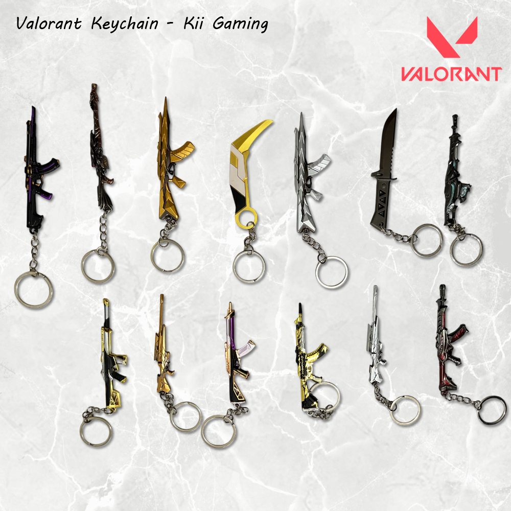 KEYCHAIN SENJATA & KNIFE VALORANT