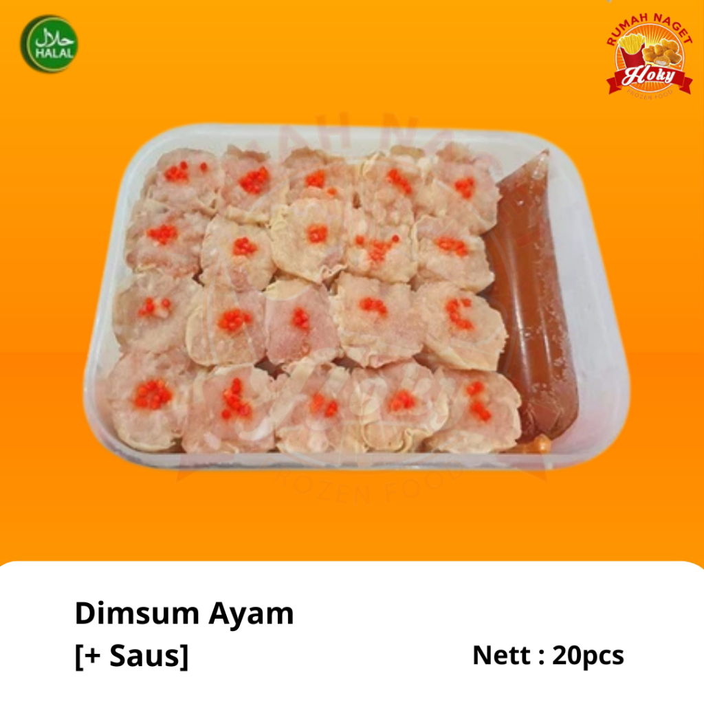 

Dimsum Ayam Frozen 20pcs + Free Saos