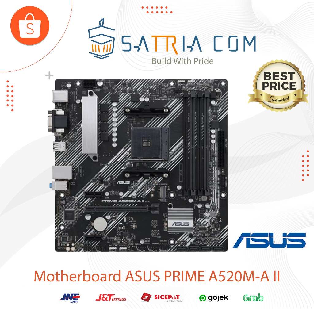 Motherboard ASUS PRIME A520M-A II 90MB17H0-M0UAY0