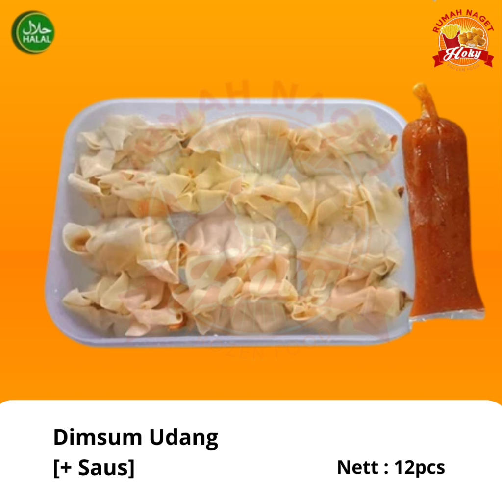 

Dimsum Udang Frozen 12 pcs + Free Saos