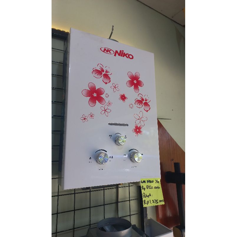 water heater gas niko original