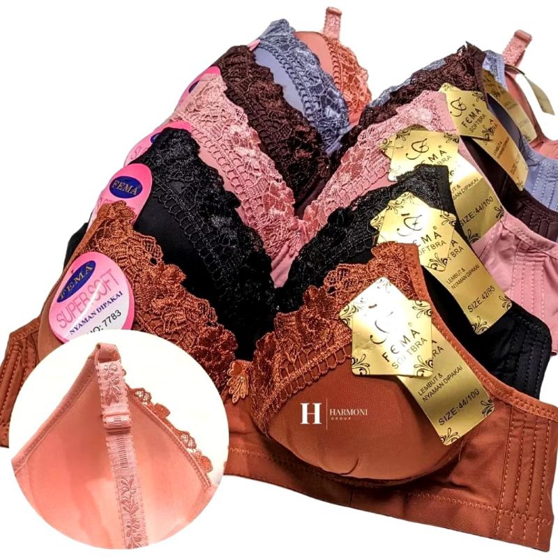 BRA CUP BBH TANPA KAWAT FEMA, 7322 KAIT 3