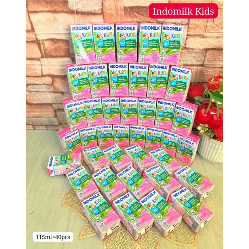 

Indomilk kids uht 115gr 40pcs ( dus)