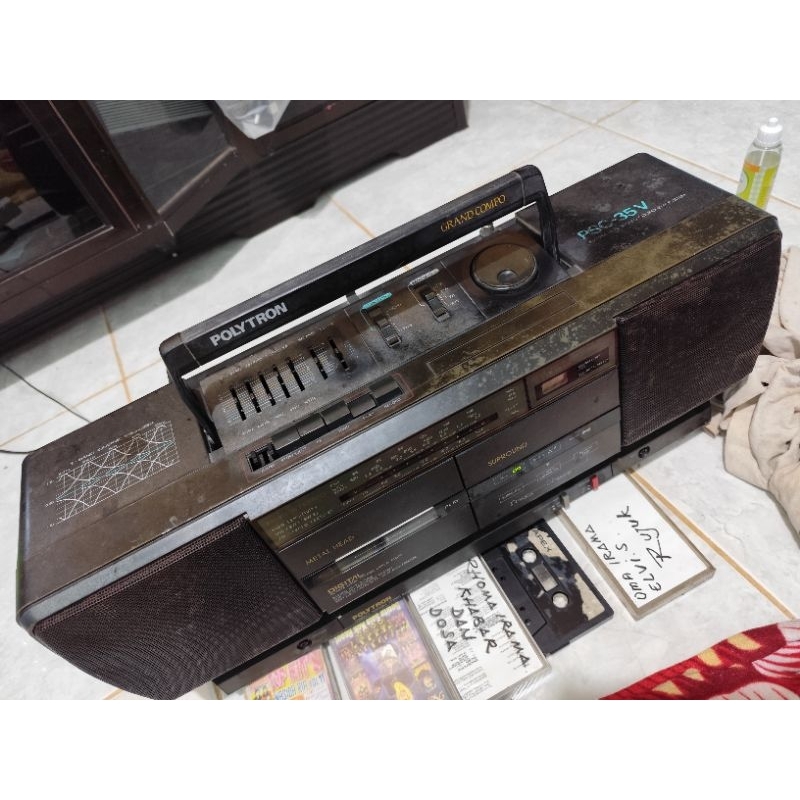 Radio Tipe Casset Grand Compo Bazzoke Polytron PSC-35V