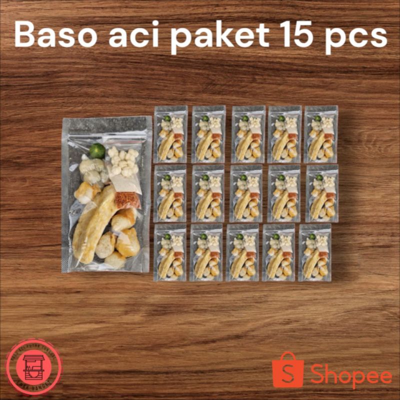 

Baso aci instan 15 pcs Varian Rasa