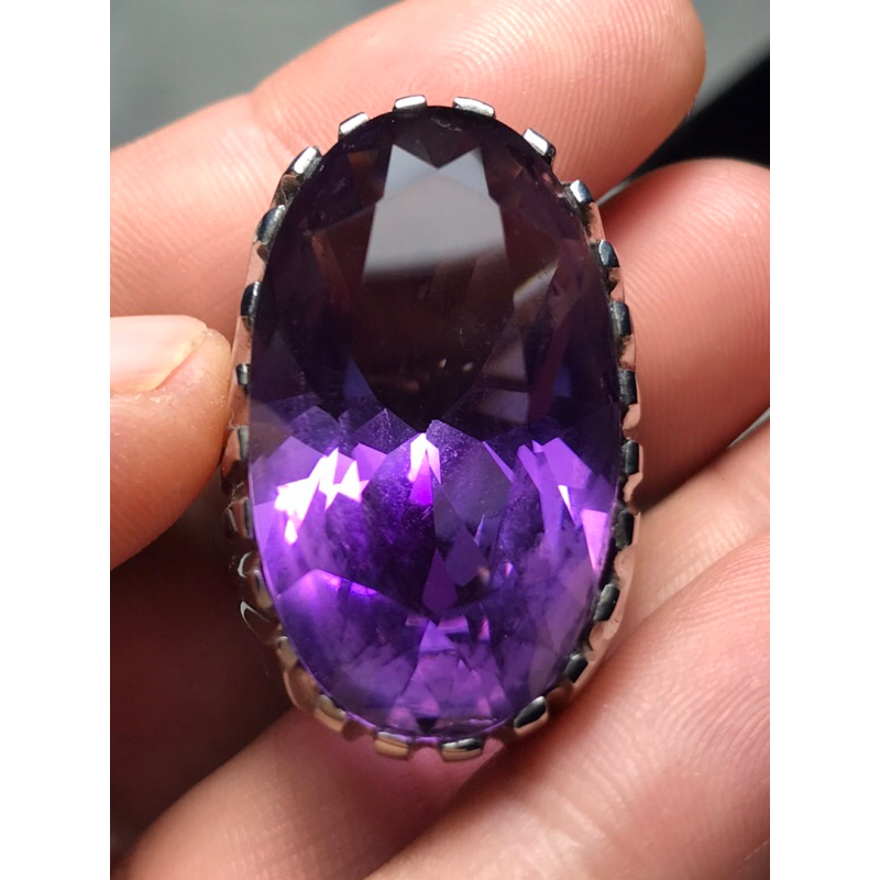 natural 1000%kecubung ungu cristal super